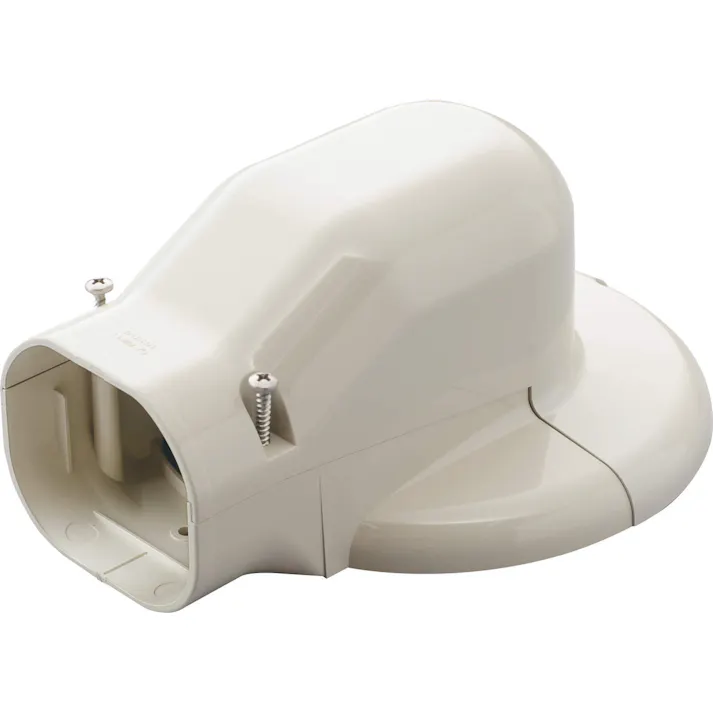 因幡電機産業 LDWM-70L-I ウォールコーナー エアコンキャップ用 アイボリー 00000919751【別送品】