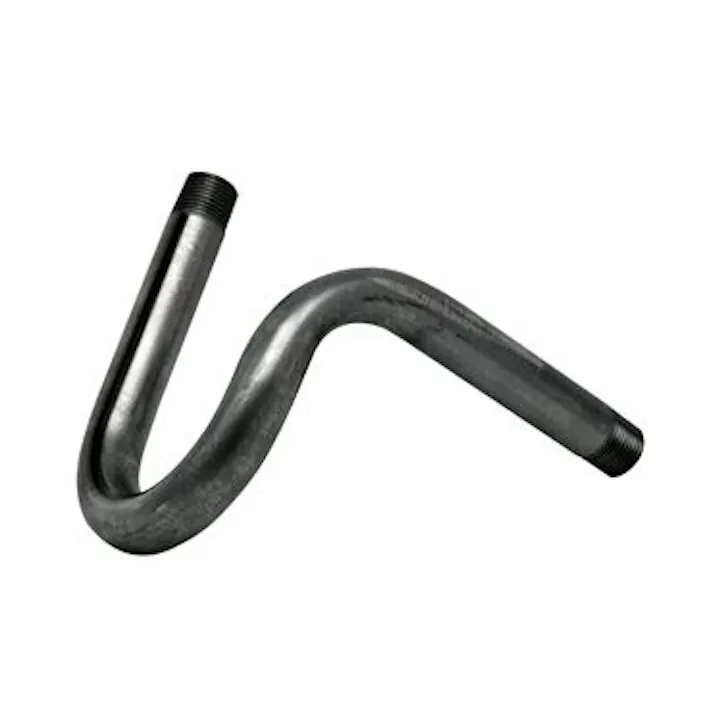 IVALUE 黒鉄 ネジ込み Uサイホンパイプ 10A 配管部材 サイホン管 00001171183【別送品】