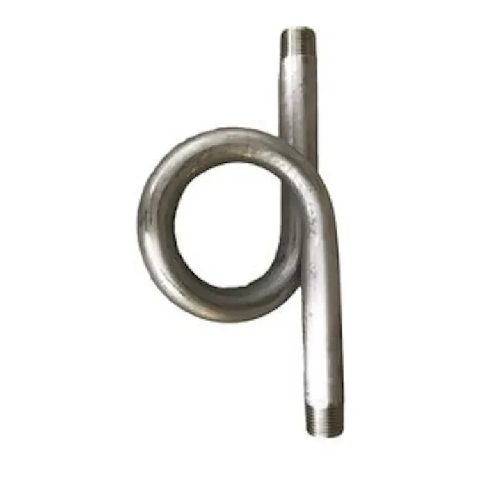 IVALUE 白鉄 ネジ込み Oサイホンパイプ 10A 配管部材 サイホン管 00001171184【別送品】