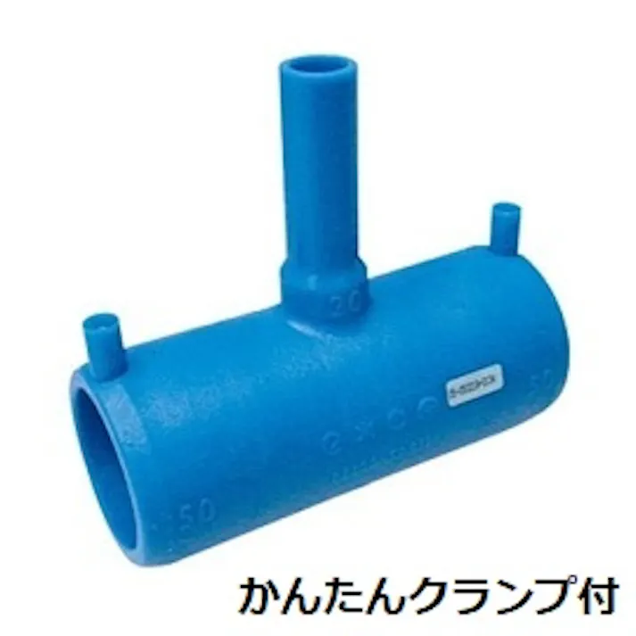 セキスイ 積水化学工業 KET-K 50X40 KET-K エスロハイパーAW EFチーズ かんたんクランプ2個付 50X40 配管部材 エスロハイパーAW 継手 00001173289【別送品】