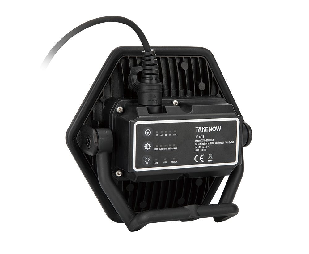 テイクナウ 塗装 調色 検査作業向け 2000ルーメン 11.1V 充電式 五光色