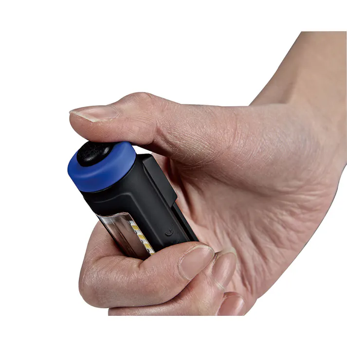 テイクナウ 120ルーメン 3.7V 充電式LEDペンライト 2光源(正面・背面)タイプ 背面マグネット付 PL012 15000004【別送品】