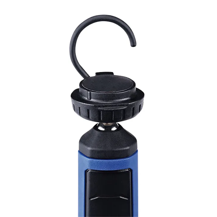 テイクナウ 700ルーメン 3.7V 充電式 LED ハンドライト 360°調整ハンドル 2光源(先端・正面)タイプ 底面マグネット付 WL3020 15000009【別送品】