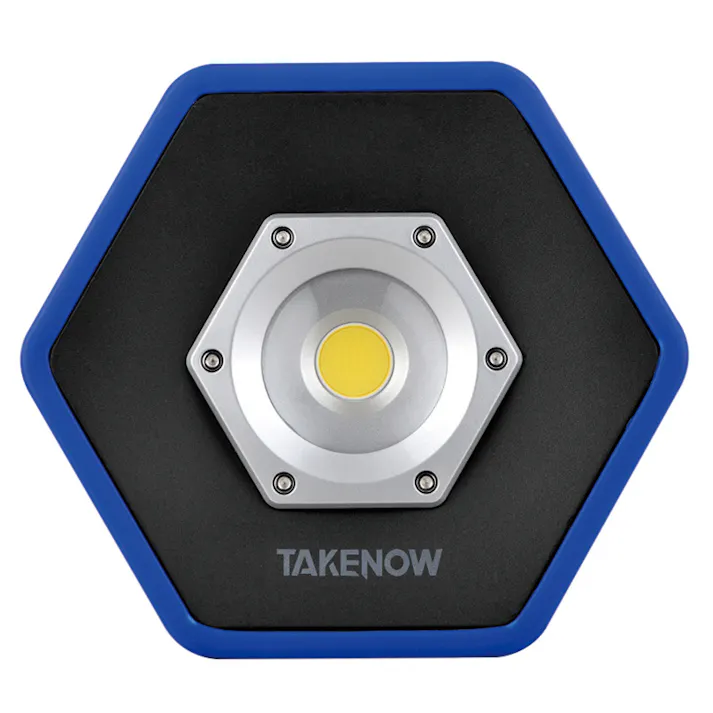テイクナウ 2100ルーメン 11.1V 充電式 LED ワークライト 3段階調光切替 WL4018 15000014【別送品】