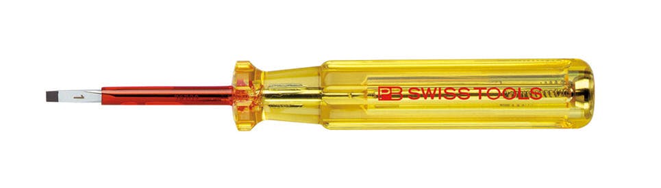 PB SWISS TOOLS ピービースイスツールズ クラシックハンドル 検電マイナスドライバー 刃先厚0.5X刃先幅3.5mm 全長175mm 175.1 ドライバー PB SWISS TOOLS ピービースイスツールズ クラシックハンドル 検電マイナスドライバー 刃先厚0.5X刃先幅3.5mm 全長175mm 175.1 ドライバー
