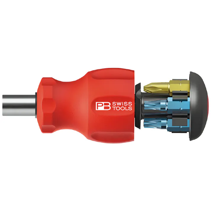 ピービースイスツールズ スイスグリップ C6ドライバービット6本組 差替式スタビードライバー インサイダー 8453 スタビードライバー グリップドライバー 精密ドライバー 501043012【別送品】