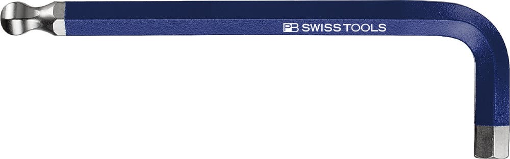 PB SWISS TOOLS ピービースイスツールズ レインボーシリーズ ボール付六角棒レンチ L型 10mm BL (青) 212.10BL 000501 レンチ PB SWISS TOOLS ピービースイスツールズ レインボーシリーズ ボール付六角棒レンチ L型 10mm BL (青) 212.10BL 000501 レンチ