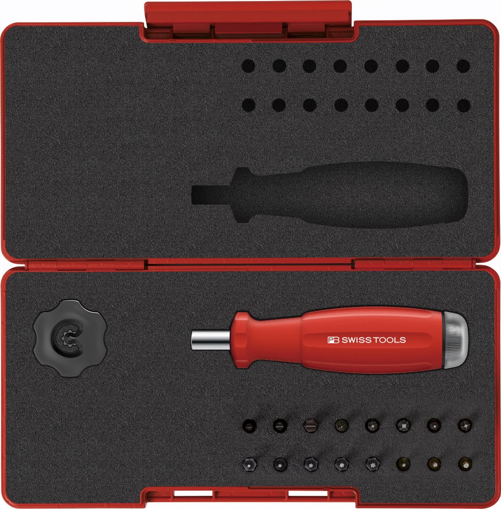 PB SWISS TOOLS ピービースイスツールズ 17点組 スイスグリップ C6ドライバービット付トルクドライバーセット ケース付 トルク設定範囲(Nm ドライバー PB SWISS TOOLS ピービースイスツールズ 17点組 スイスグリップ C6ドライバービット付トルクドライバーセット ケース付 トルク設定範囲(Nm ドライバー