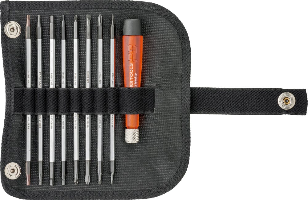 PB SWISS TOOLS ピービースイスツールズ 9点組 53ドライバーブレードシリーズ 差替式精密ドライバーブレードセット ロールケース付 515 0 ドライバー PB SWISS TOOLS ピービースイスツールズ 9点組 53ドライバーブレードシリーズ 差替式精密ドライバーブレードセット ロールケース付 515 0 ドライバー