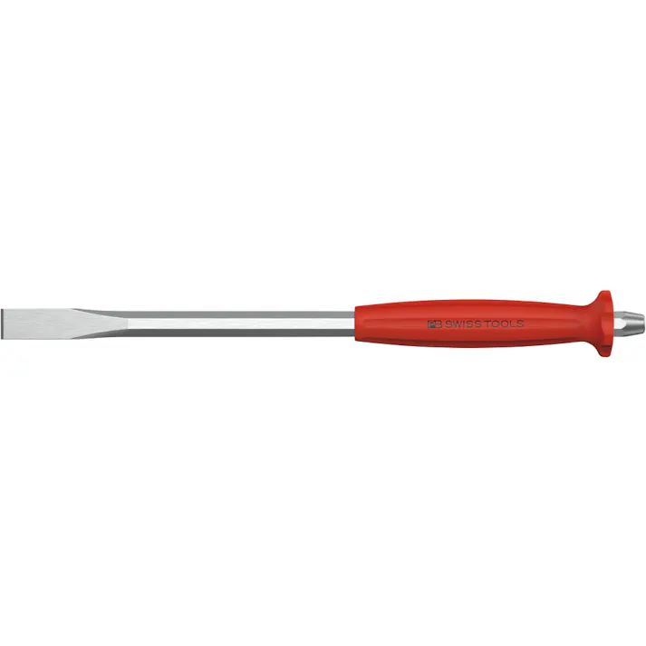 PB SWISS TOOLS ピービースイスツールズ 電工用平タガネ グリップ付 刃先幅10mm 胴サイズ8mm 全長250mm 820.HG3 000501314013【別送品】