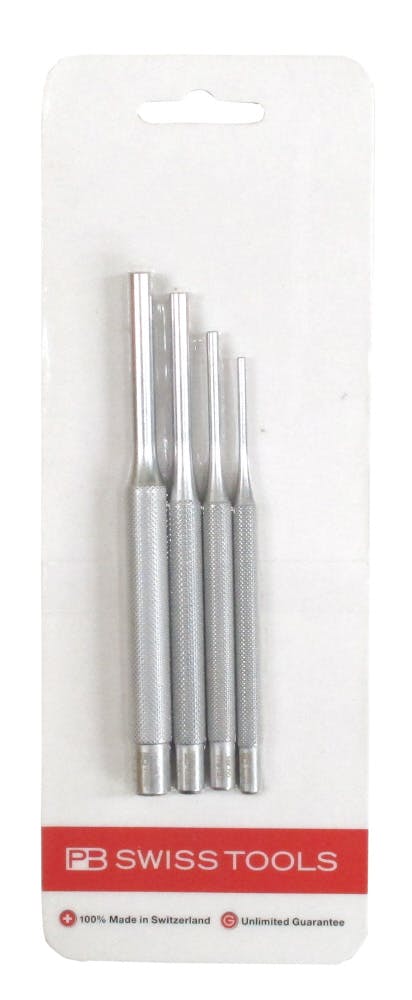 PB SWISS TOOLS ピービースイスツールズ 4本組 セーフティー 平行ピンポンチセット 丸胴タイプ パッケージ入 873.CN 000501320 リベット・ハトメ PB SWISS TOOLS ピービースイスツールズ 4本組 セーフティー 平行ピンポンチセット 丸胴タイプ パッケージ入 873.CN 000501320 リベット・ハトメ