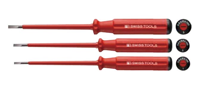 PB SWISS TOOLS ピービースイスツールズ 3本組 スイスグリップクラシックハンドルタイプ 絶縁マイナスドライバーセット 5539 0005015 ドライバー PB SWISS TOOLS ピービースイスツールズ 3本組 スイスグリップクラシックハンドルタイプ 絶縁マイナスドライバーセット 5539 0005015 ドライバー