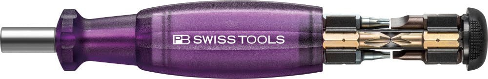 PB SWISS TOOLS ピービースイスツールズ マルチクラフト C6ドライバービットビット8本組 差替式ドライバー インサイダー パープル 6464. ドライバービット PB SWISS TOOLS ピービースイスツールズ マルチクラフト C6ドライバービットビット8本組 差替式ドライバー インサイダー パープル 6464. ドライバービット