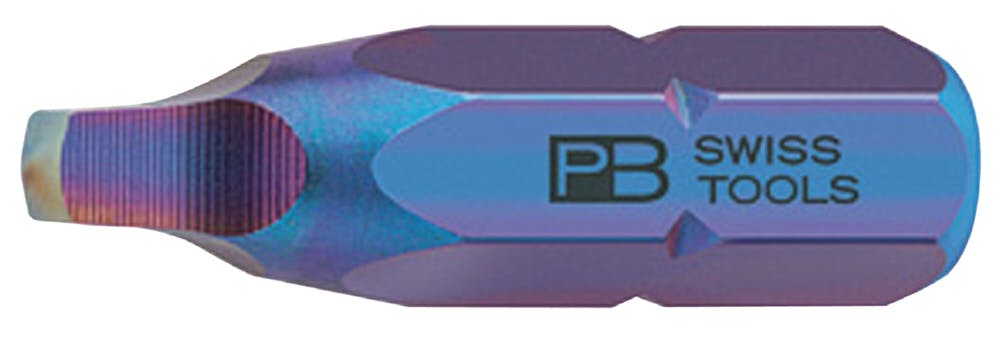 PB SWISS TOOLS ピービースイスツールズ 6.35差込 C6ビットシリーズ 四角ビット 刃先幅1.9mm 全長25mm C6.185/0 000 ドライバービット PB SWISS TOOLS ピービースイスツールズ 6.35差込 C6ビットシリーズ 四角ビット 刃先幅1.9mm 全長25mm C6.185/0 000 ドライバービット