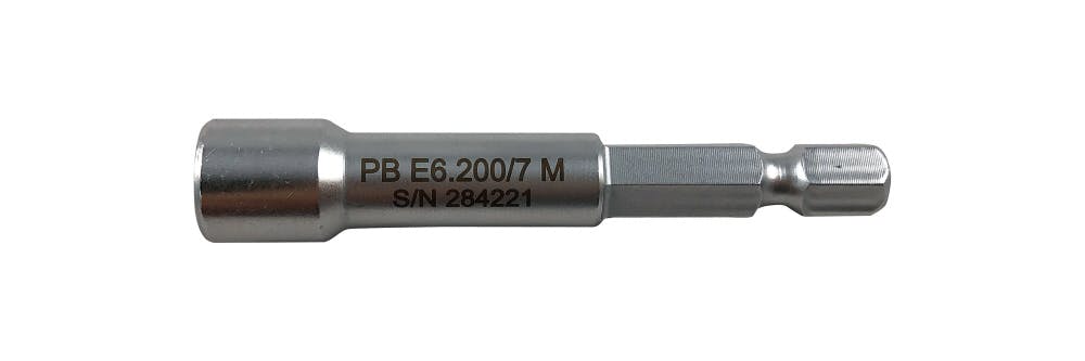 PB SWISS TOOLS ピービースイスツールズ 6.35差込 E6ビットシリーズ 段付ソケットビット マグネット付 10mm 全長60mm E6.20 ドライバービット PB SWISS TOOLS ピービースイスツールズ 6.35差込 E6ビットシリーズ 段付ソケットビット マグネット付 10mm 全長60mm E6.20 ドライバービット