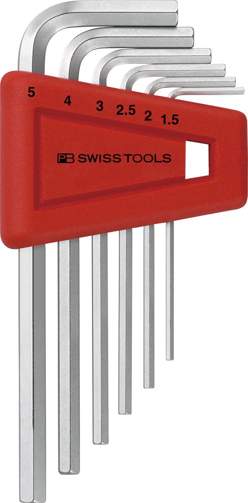 PB SWISS TOOLS ピービースイスツールズ 6本組 六角棒レンチセット L型 ホルダー付 210.H-5 000501700055 (CDC) レンチ PB SWISS TOOLS ピービースイスツールズ 6本組 六角棒レンチセット L型 ホルダー付 210.H-5 000501700055 (CDC) レンチ