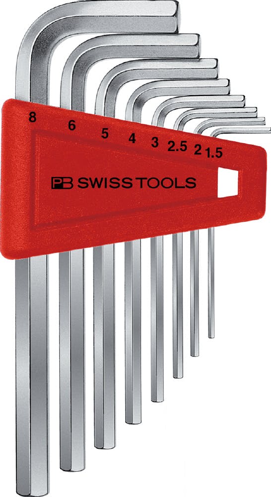 PB SWISS TOOLS ピービースイスツールズ 8本組 六角棒レンチセット L型 ホルダー付 210.H-8 000501700058 レンチ PB SWISS TOOLS ピービースイスツールズ 8本組 六角棒レンチセット L型 ホルダー付 210.H-8 000501700058 レンチ