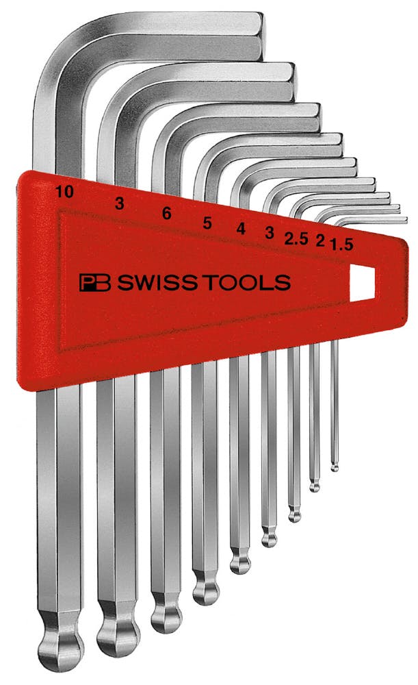 PB SWISS TOOLS ピービースイスツールズ 9本組 ボール付六角棒レンチセット L型 ホルダー付 212.H-10 000501704060 レンチ PB SWISS TOOLS ピービースイスツールズ 9本組 ボール付六角棒レンチセット L型 ホルダー付 212.H-10 000501704060 レンチ