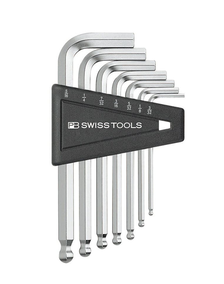 PB SWISS TOOLS ピービースイスツールズ 7本組 インチサイズ ボール付六角棒レンチ L型 ホルダー付 212Z. H 000501704090 レンチ PB SWISS TOOLS ピービースイスツールズ 7本組 インチサイズ ボール付六角棒レンチ L型 ホルダー付 212Z. H 000501704090 レンチ