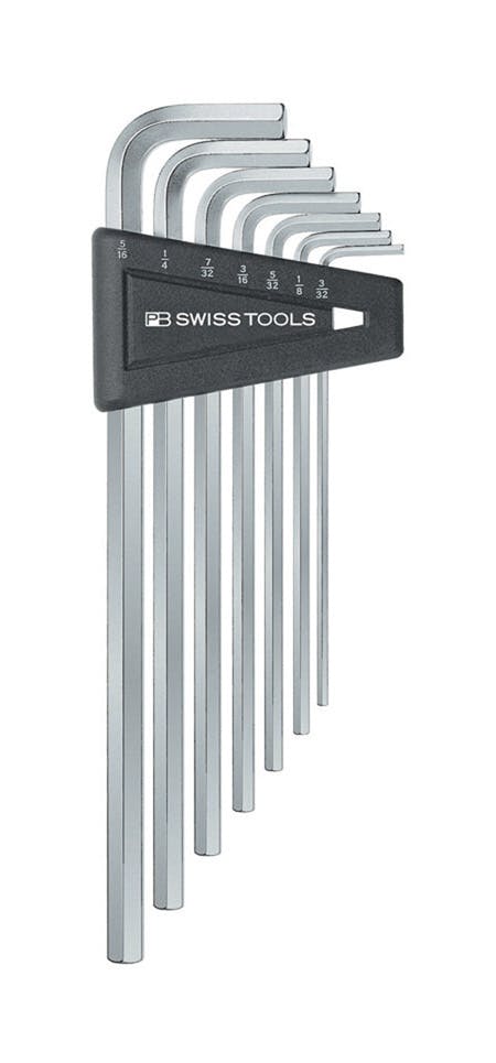 PB SWISS TOOLS ピービースイスツールズ 12本組 インチサイズ ロング六角棒レンチセット L型 ホルダー付 214Z. H-12 0005017 レンチ PB SWISS TOOLS ピービースイスツールズ 12本組 インチサイズ ロング六角棒レンチセット L型 ホルダー付 214Z. H-12 0005017 レンチ