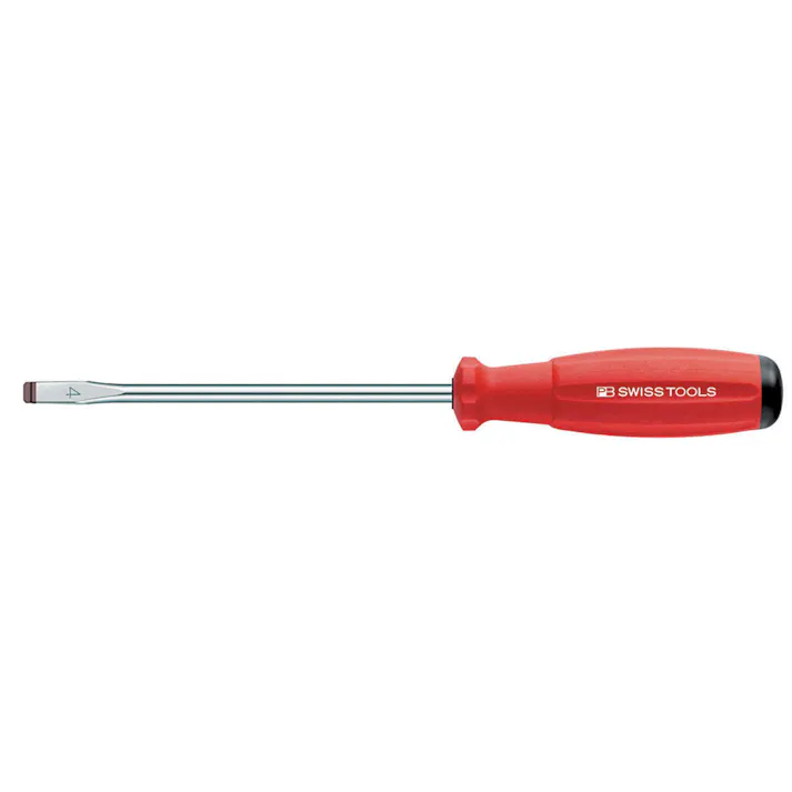 ピービースイスツールズ スイスグリップ マイナスドライバー 刃先厚0.8X刃先幅5.5mm 全長300mm 8140.3-200 滑りにくい ネジ締め ねじ回し 501710032【別送品】