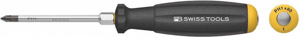 PB SWISS TOOLS ピービースイスツールズ スイスグリップ貫通プラスドライバー 1mm 全長180mm 8193.DN1-80 000501716 ドライバー PB SWISS TOOLS ピービースイスツールズ スイスグリップ貫通プラスドライバー 1mm 全長180mm 8193.DN1-80 000501716 ドライバー
