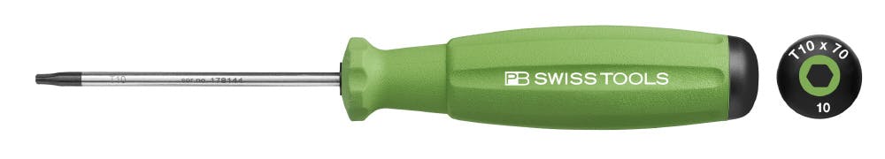 PB SWISS TOOLS ピービースイスツールズ レインボーシリーズ スイスグリップ へクスローブドライバー T10 全長160mm YG (黄緑) 8 ドライバー PB SWISS TOOLS ピービースイスツールズ レインボーシリーズ スイスグリップ へクスローブドライバー T10 全長160mm YG (黄緑) 8 ドライバー