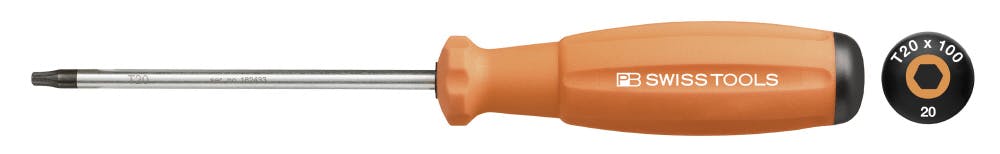 PB SWISS TOOLS ピービースイスツールズ レインボーシリーズ スイスグリップ へクスローブドライバー T20 全長200mm OR (オレンジ) ドライバー PB SWISS TOOLS ピービースイスツールズ レインボーシリーズ スイスグリップ へクスローブドライバー T20 全長200mm OR (オレンジ) ドライバー
