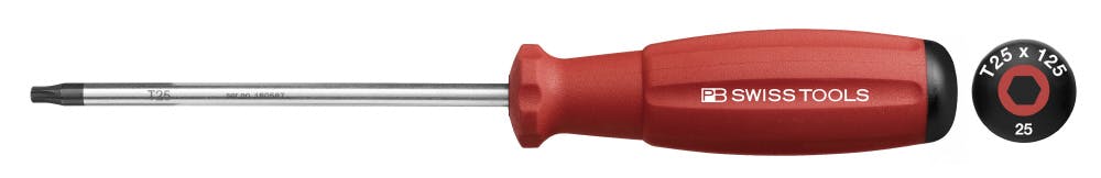 PB SWISS TOOLS ピービースイスツールズ レインボーシリーズ スイスグリップ へクスローブドライバー T25 全長225mm RE (赤) 84 ドライバー PB SWISS TOOLS ピービースイスツールズ レインボーシリーズ スイスグリップ へクスローブドライバー T25 全長225mm RE (赤) 84 ドライバー