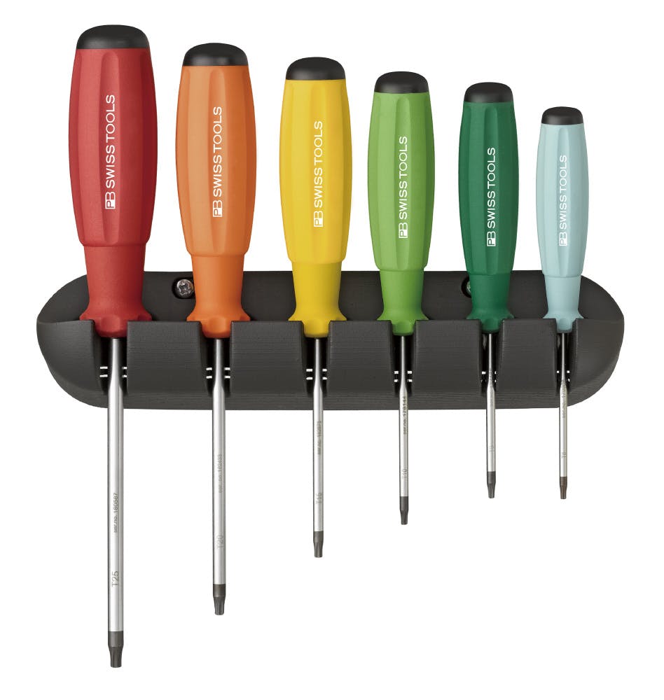 PB SWISS TOOLS ピービースイスツールズ 6本組 レインボーシリーズ スイスグリップ へクスローブドライバーセット ホルダー付 8440RB 0 ドライバー PB SWISS TOOLS ピービースイスツールズ 6本組 レインボーシリーズ スイスグリップ へクスローブドライバーセット ホルダー付 8440RB 0 ドライバー