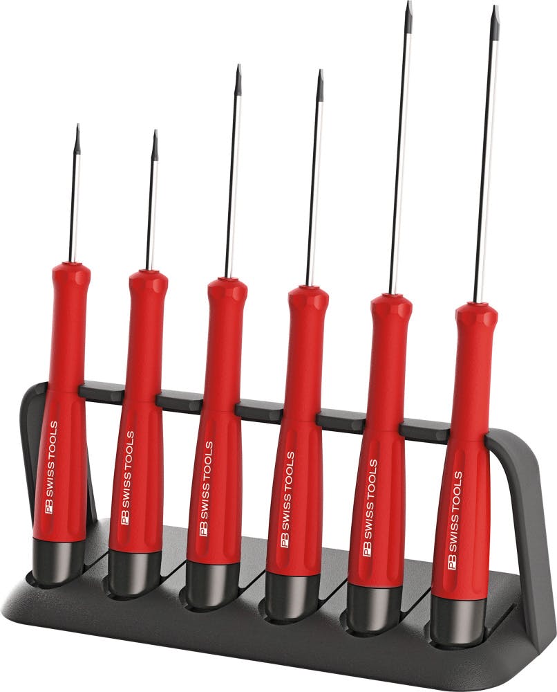 PB SWISS TOOLS ピービースイスツールズ 6本組 スイスグリップ