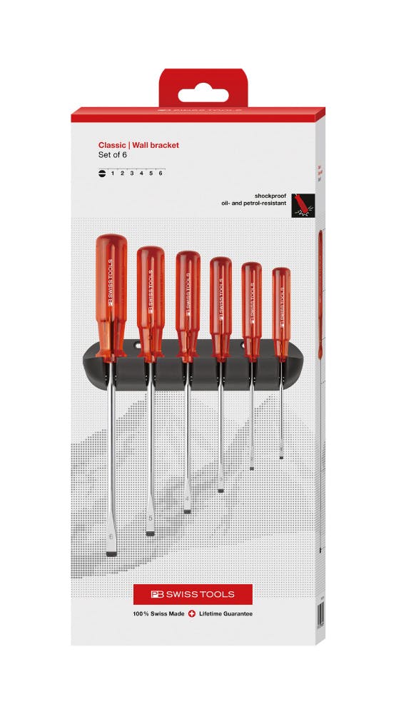 PB SWISS TOOLS ピービースイスツールズ 5本組 クラシックハンドル