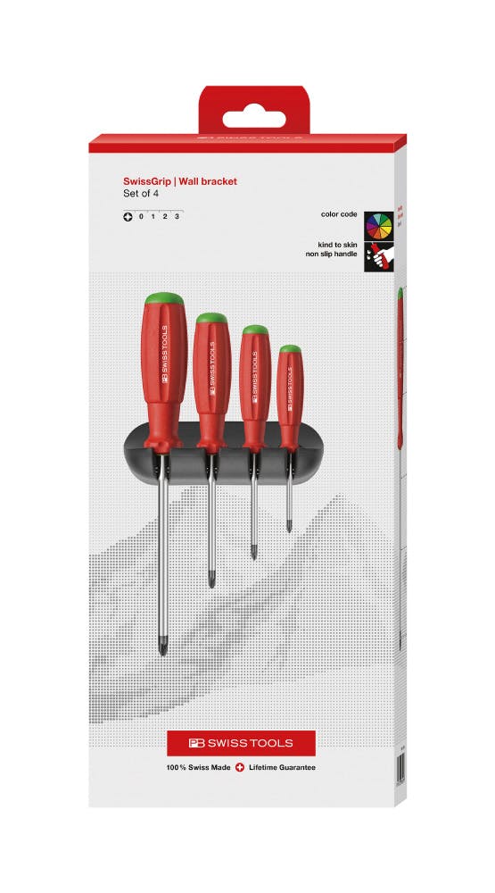PB SWISS TOOLS ピービースイスツールズ 4本組 スイスグリップ ポジドライバーセット ホルダー付 ペーパーボックス入 8243.CBB 000 ドライバー PB SWISS TOOLS ピービースイスツールズ 4本組 スイスグリップ ポジドライバーセット ホルダー付 ペーパーボックス入 8243.CBB 000 ドライバー