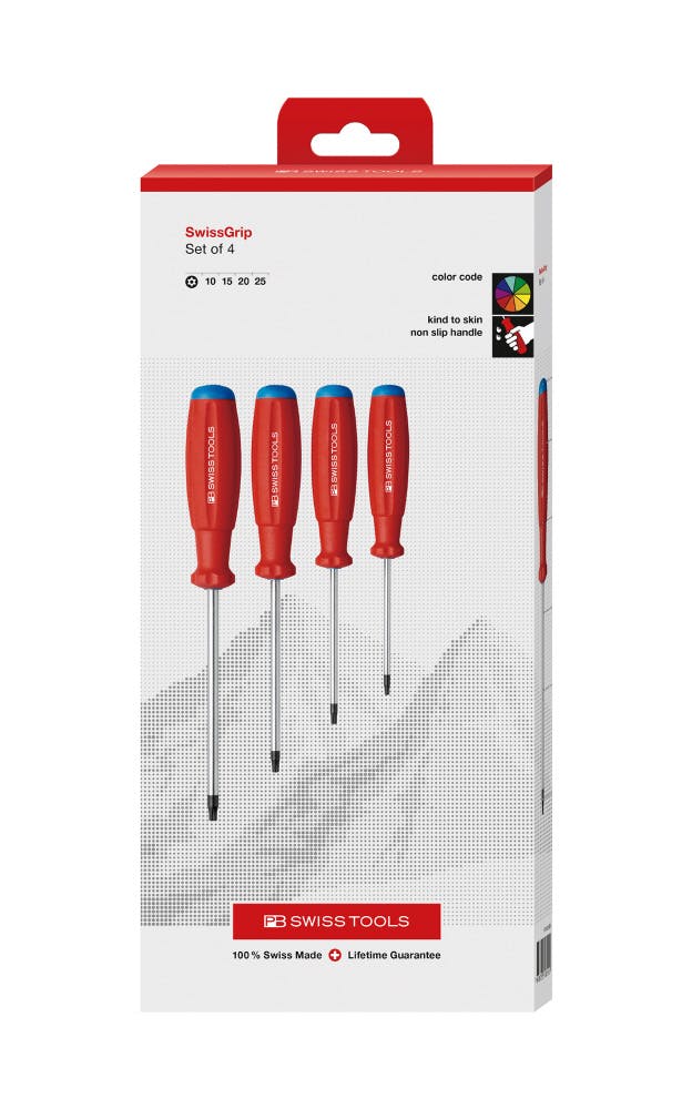 PB SWISS TOOLS ピービースイスツールズ 4本組 スイスグリップ いじり止め付へクスドライバーセット ペーパーボックス入 8462.CBB 00 ドライバー PB SWISS TOOLS ピービースイスツールズ 4本組 スイスグリップ いじり止め付へクスドライバーセット ペーパーボックス入 8462.CBB 00 ドライバー