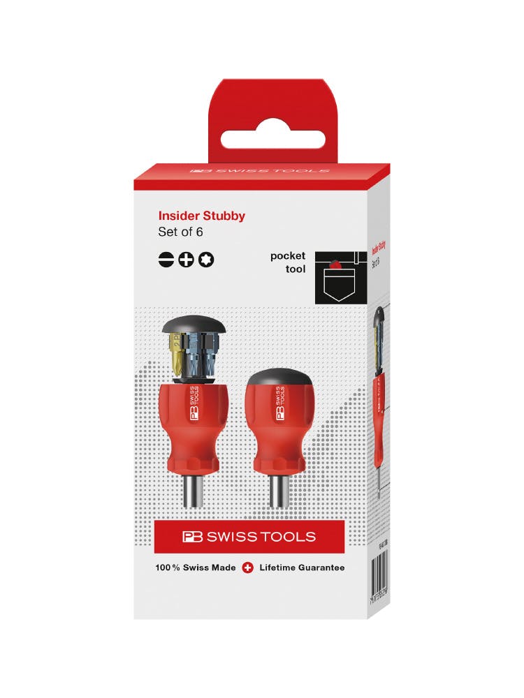 PB SWISS TOOLS ピービースイスツールズ スイスグリップ C6ドライバービット6本組 差替式スタビードライバー インサイダー ペーパーボックス入 ドライバー PB SWISS TOOLS ピービースイスツールズ スイスグリップ C6ドライバービット6本組 差替式スタビードライバー インサイダー ペーパーボックス入 ドライバー