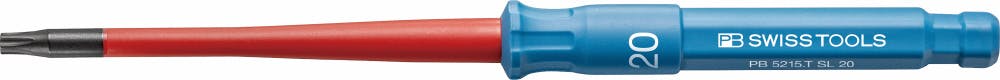 PB SWISS TOOLS ピービースイスツールズ 5215絶縁ドライバーブレードシリーズ 絶縁へクスローブドライバーブレード T20 全長165mm 5 ドライバー PB SWISS TOOLS ピービースイスツールズ 5215絶縁ドライバーブレードシリーズ 絶縁へクスローブドライバーブレード T20 全長165mm 5 ドライバー