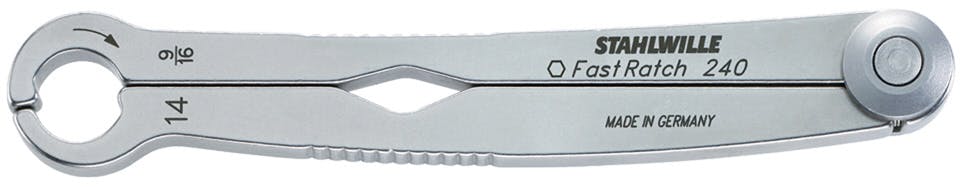STAHLWILLE スタビレー ファストラッチレンチ 240 13mmX1/2 240