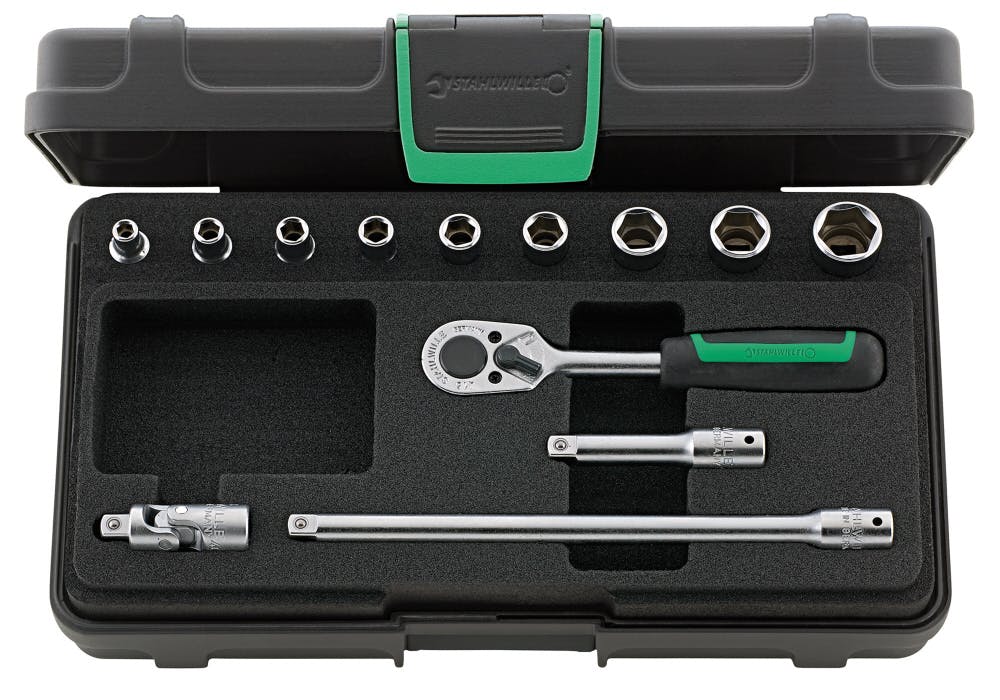 STAHLWILLE スタビレー 13点組 1/4SQ ソケットレンチセット 40/9/4KN 000505202066 レンチ STAHLWILLE スタビレー 13点組 1/4SQ ソケットレンチセット 40/9/4KN 000505202066 レンチ