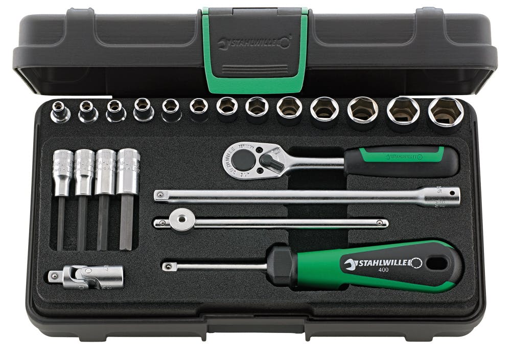 STAHLWILLE スタビレー 22点組 1/4SQ ソケットレンチセット 40/44/17/5KN 000505202070 レンチ STAHLWILLE スタビレー 22点組 1/4SQ ソケットレンチセット 40/44/17/5KN 000505202070 レンチ