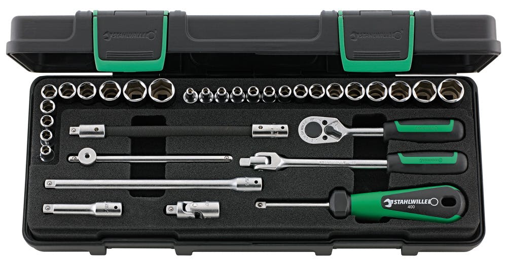 STAHLWILLE スタビレー 33点組 1/4SQ ソケットレンチセット 40MA/25/8KN 000505218009 レンチ STAHLWILLE スタビレー 33点組 1/4SQ ソケットレンチセット 40MA/25/8KN 000505218009 レンチ