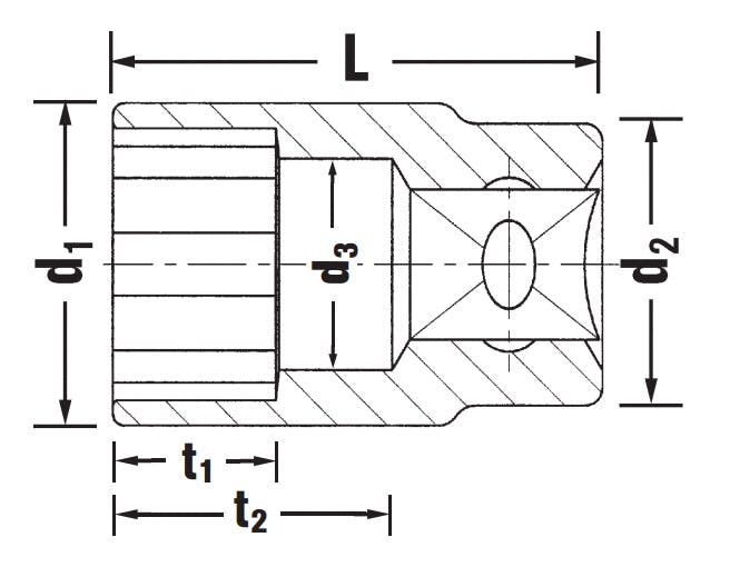 STAHLWILLE スタビレー 1/2SQ ソケット 12角形状 9mm 50-9 000505320009 (CDC)【ネット注文限定・別送品】  | 作業工具・作業用品・作業収納 | ホームセンター通販【カインズ】