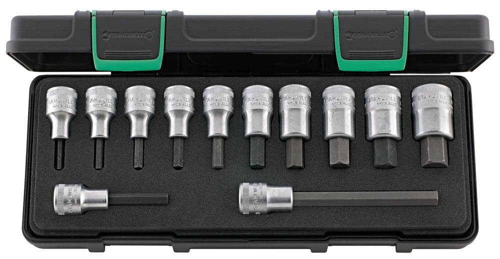 STAHLWILLE スタビレー 12点組 1/2SQ インヘックスソケットレンチセット 54/12KN 000505380058 レンチ STAHLWILLE スタビレー 12点組 1/2SQ インヘックスソケットレンチセット 54/12KN 000505380058 レンチ