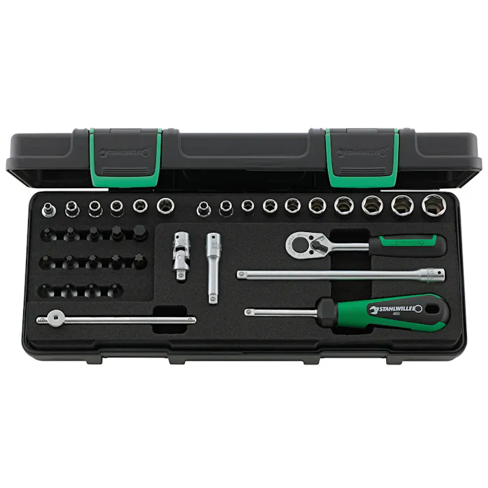 STAHLWILLE スタビレー 36点組 1/4SQ ソケットレンチセット 88TXKN 000505520391【別送品】