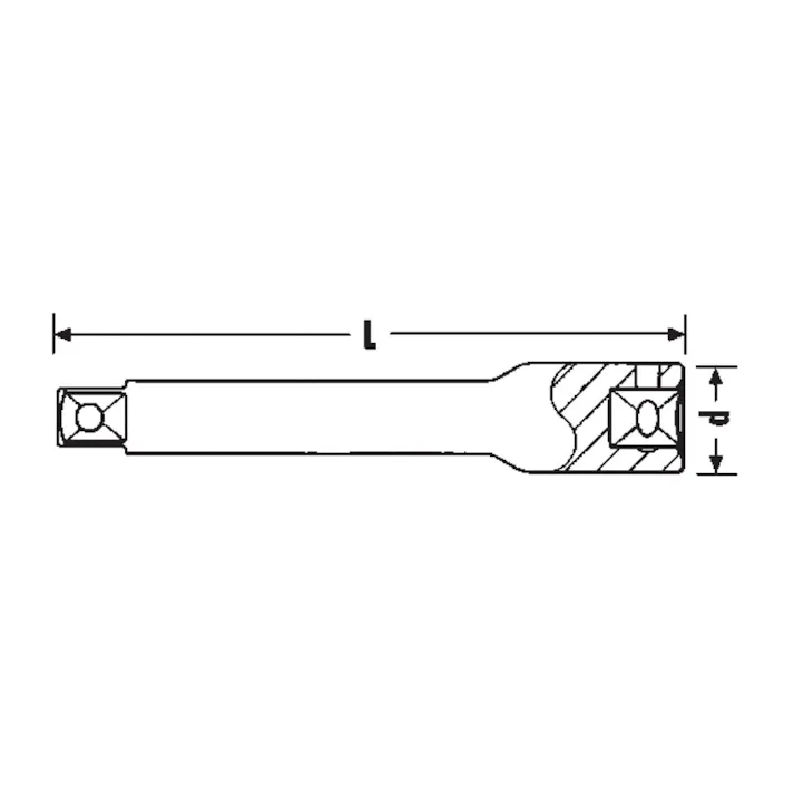スタビレー 1/4SQ エキステンションバー 150mm 405/6 エクステンションバー 延長バー ソケット 505592405【別送品】