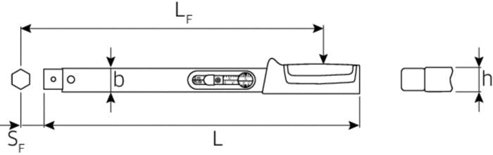 STAHLWILLE スタビレー 日本仕様 トルクレンチ範囲20-100Nm 730/10QUICK-JP 000505610911【別送品】 |  作業工具・作業用品・作業収納 通販 | ホームセンターのカインズ