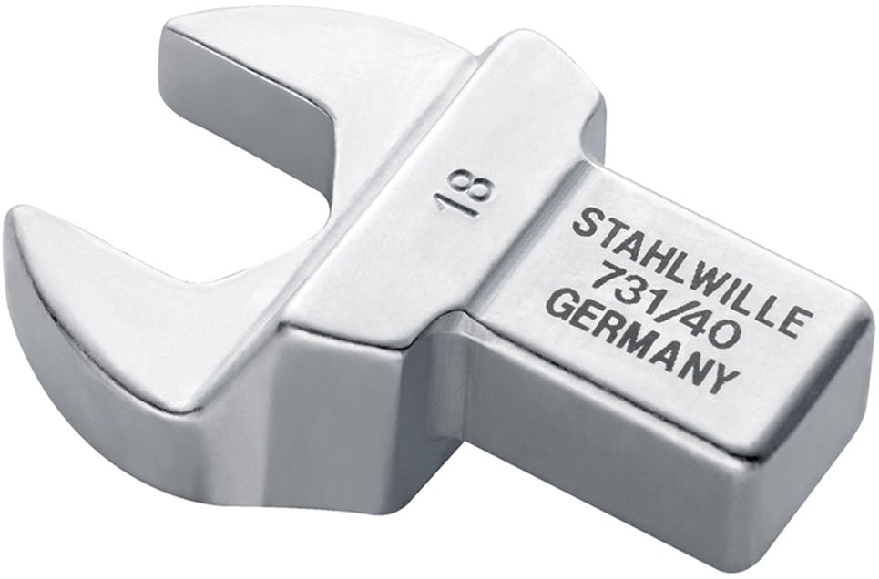 STAHLWILLE スタビレー ジョイントサイズ14×18mm トルクレンチ用差替スパナヘッド 18mm 731/40-18 000505612018 レンチ STAHLWILLE スタビレー ジョイントサイズ14×18mm トルクレンチ用差替スパナヘッド 18mm 731/40-18 000505612018 レンチ