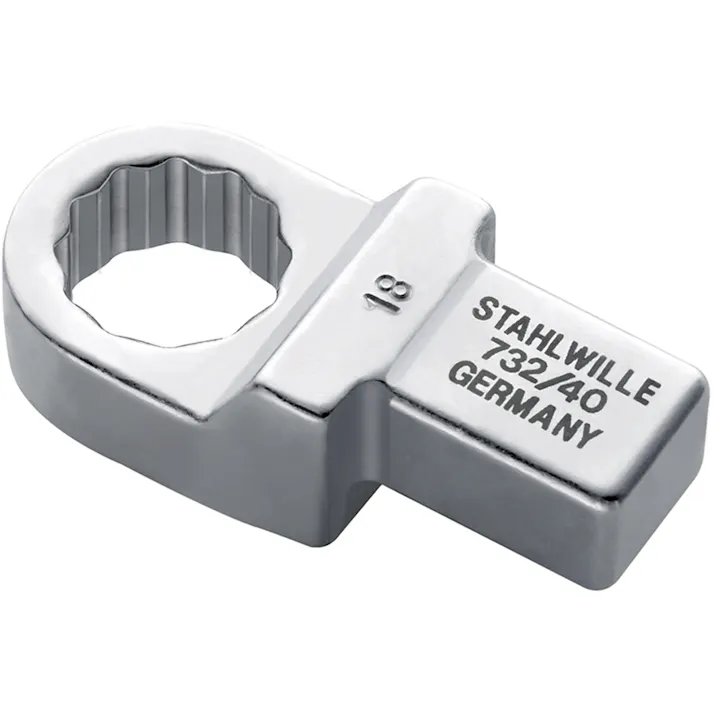 STAHLWILLE スタビレー ジョイントサイズ14×18mm トルクレンチ用差替メガネヘッド インチサイズ 5/8 732A/40-5/8 000505614136【別送品】