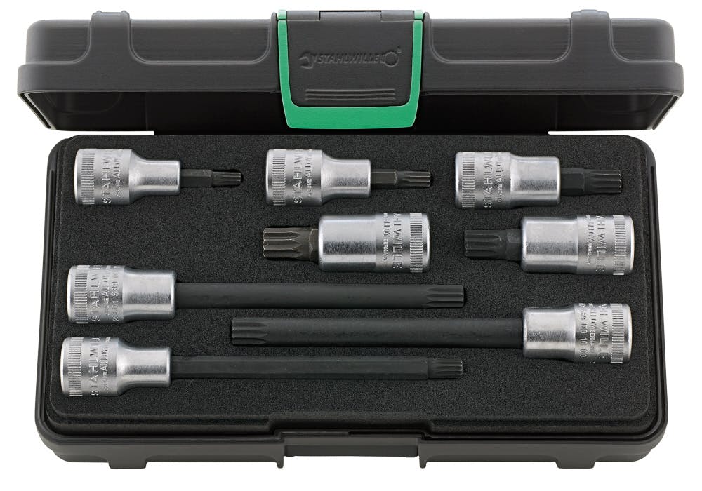 STAHLWILLE スタビレー 8点組 1/2SQ トライスクエアソケットセット 3054X/54X/8KN 000505640202 レンチ STAHLWILLE スタビレー 8点組 1/2SQ トライスクエアソケットセット 3054X/54X/8KN 000505640202 レンチ