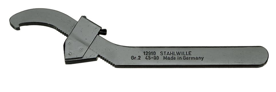 STAHLWILLE スタビレー アジャスタブルフックスパナ サイズ45-90mm 12910-2 000505718912 レンチ STAHLWILLE スタビレー アジャスタブルフックスパナ サイズ45-90mm 12910-2 000505718912 レンチ