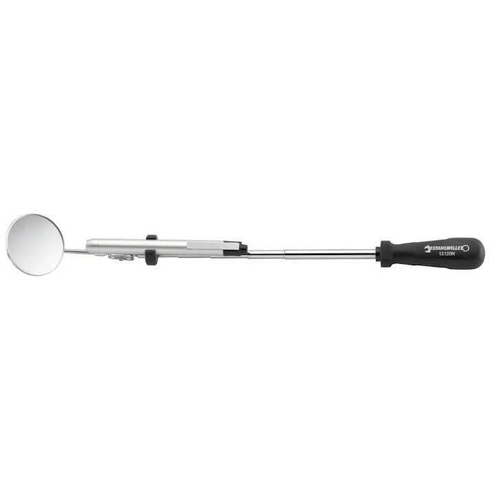 STAHLWILLE スタビレー 伸縮式LEDライト付テレスコピックミラー 伸縮サイズ310-750mm ミラー55mm 13120N 000505772020【別送品】